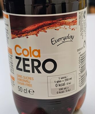 Cola zero - Instruction de recyclage et/ou informations d'emballage