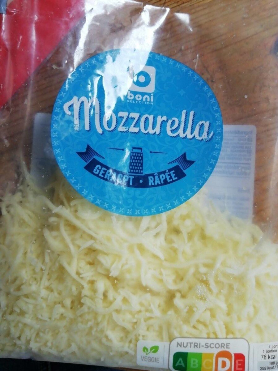 Mozzarella râpée - Produit