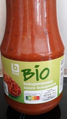 Sauce bolognaise bio - Product - fr
