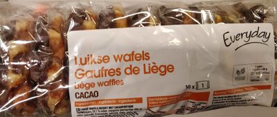 EVERYDAY gaufres Liège chocolat - Product - fr