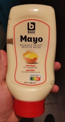 Mayonnaise aux œufs recette belge - Produit
