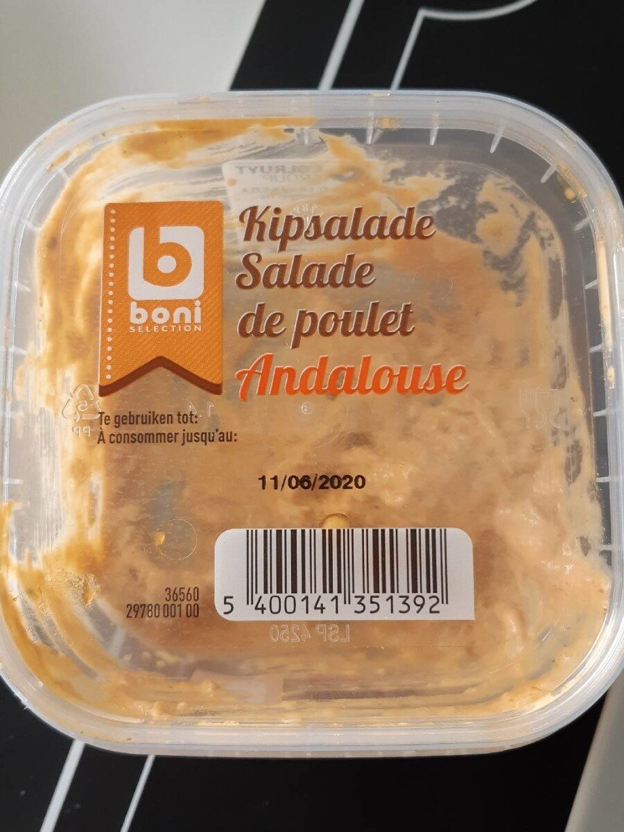 Salade de poulet andalouse Boni Colruyt - Product - fr