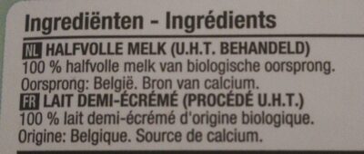 Melk - Ingrediënten