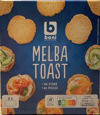 Melba toast - Produit