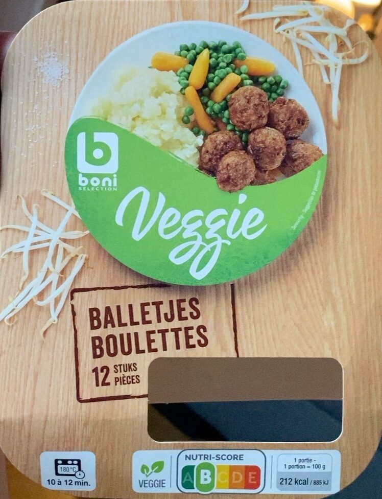 Boulettes veggie - Product - fr