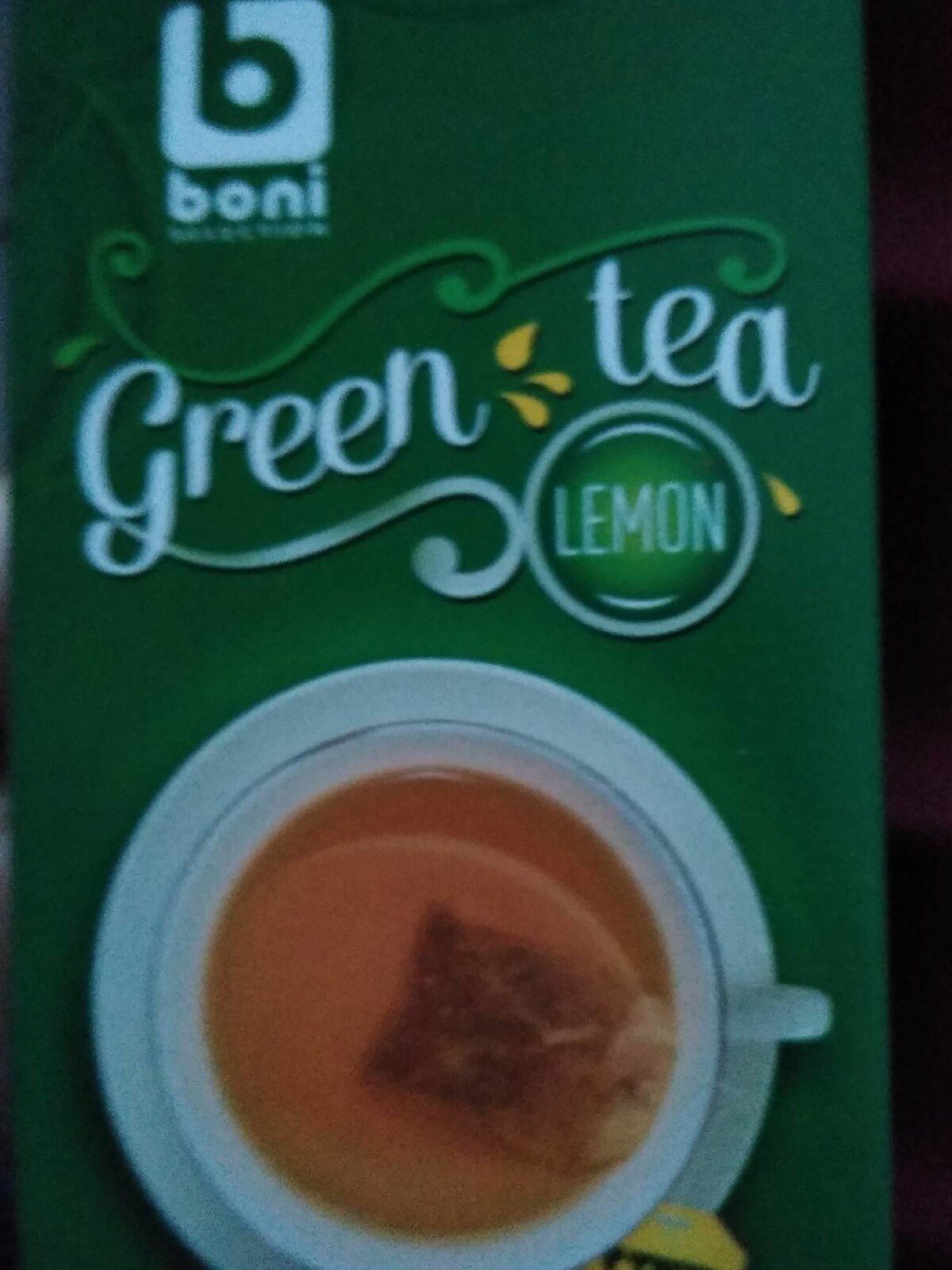 Green tea lemon - Produit