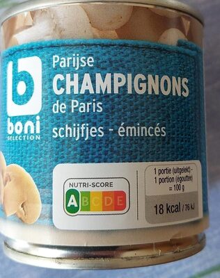 Champignons de Paris émincés - Produit