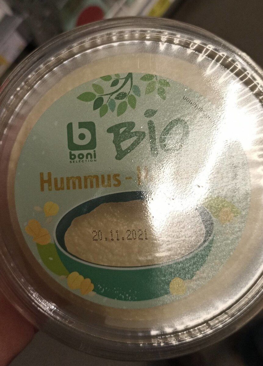 Houmous bio - Produit