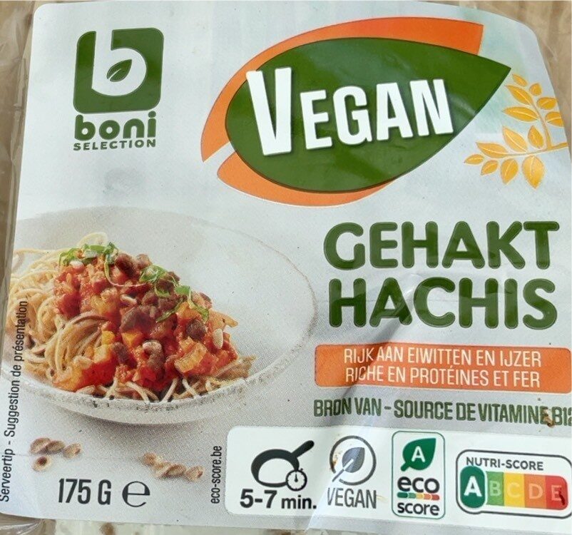 Hachis vegan - Produit