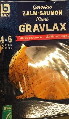 Boni sélection gravlax saumon fumé - Product - fr