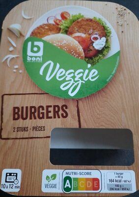 Veggie burgers - Produit