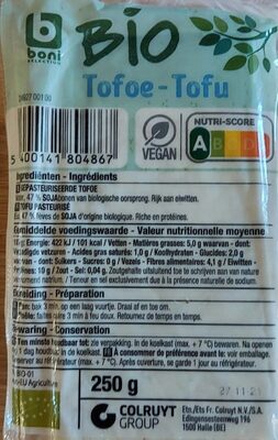 Tofu Bio - Produit