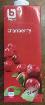 Boni cranberry - Produit