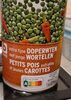 Petits pois extrafins et jeunes carottes - Produit