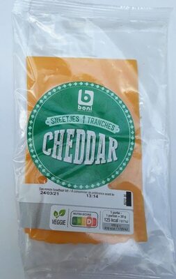 Cheddar tranches - Product - fr