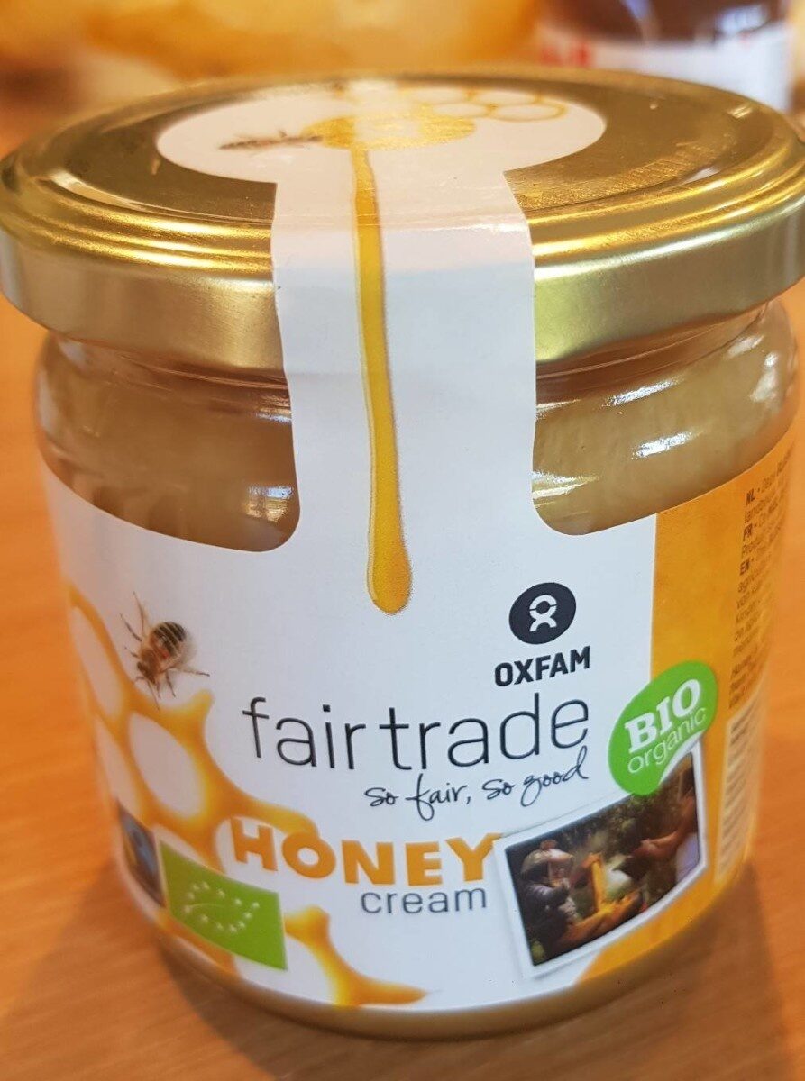 Fair trade honey cream - Product - fr