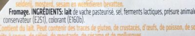 Fromage d'abbaye - Ingredients - fr
