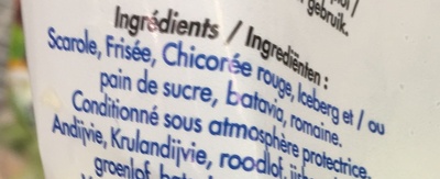Salade Mélangée - Ingredients - fr