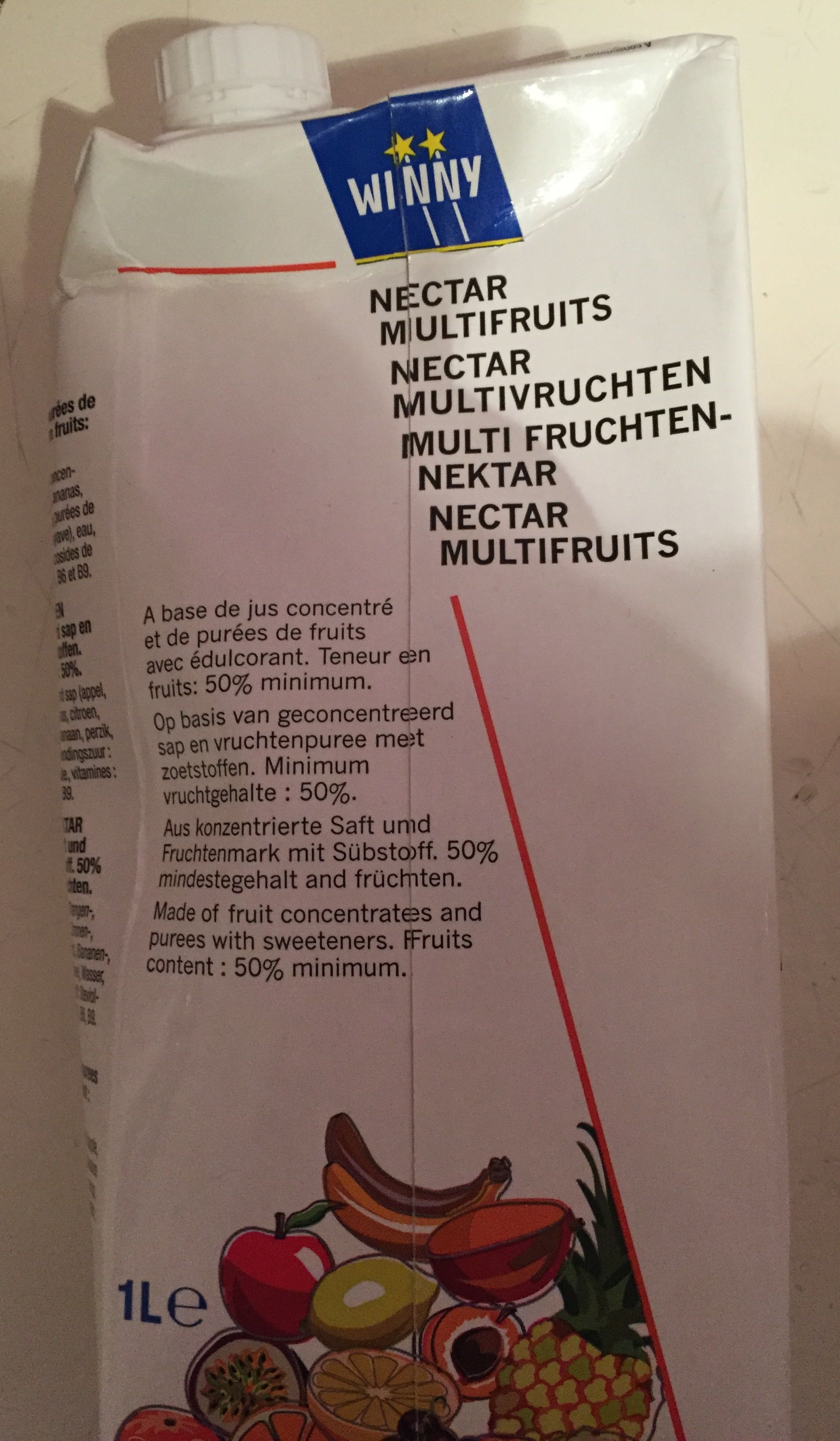 Nectar Multifruits - Produit