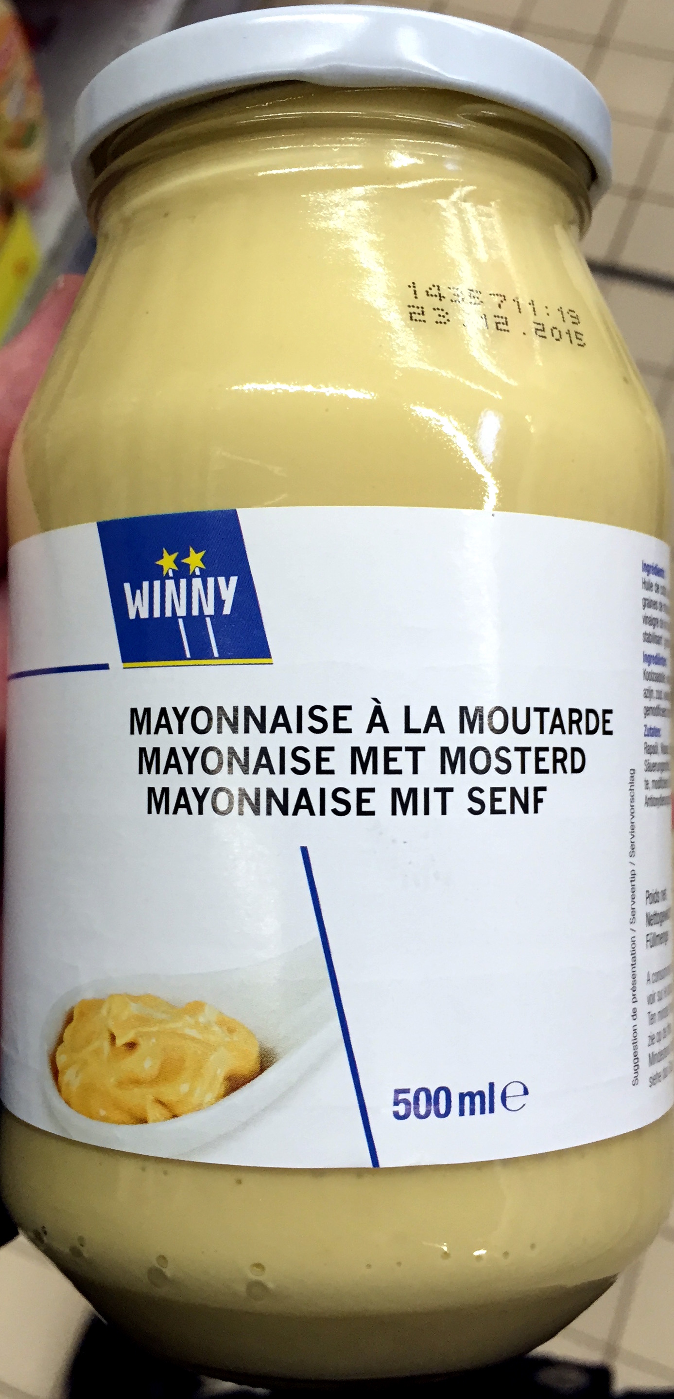 Mayonnaise à la Moutarde - Product - fr