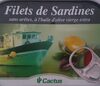 Filets de Sardines - Producto