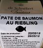 Pâté de saumon au riesling - Product