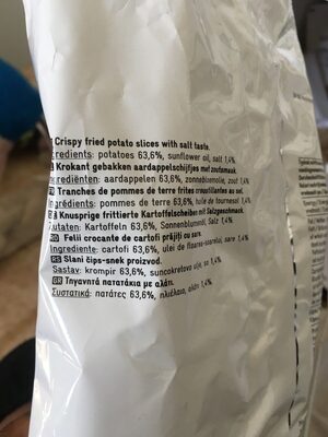 Salted Crispq - Ingrédients