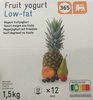 Low fat Fruit Yogurt - Prodotto