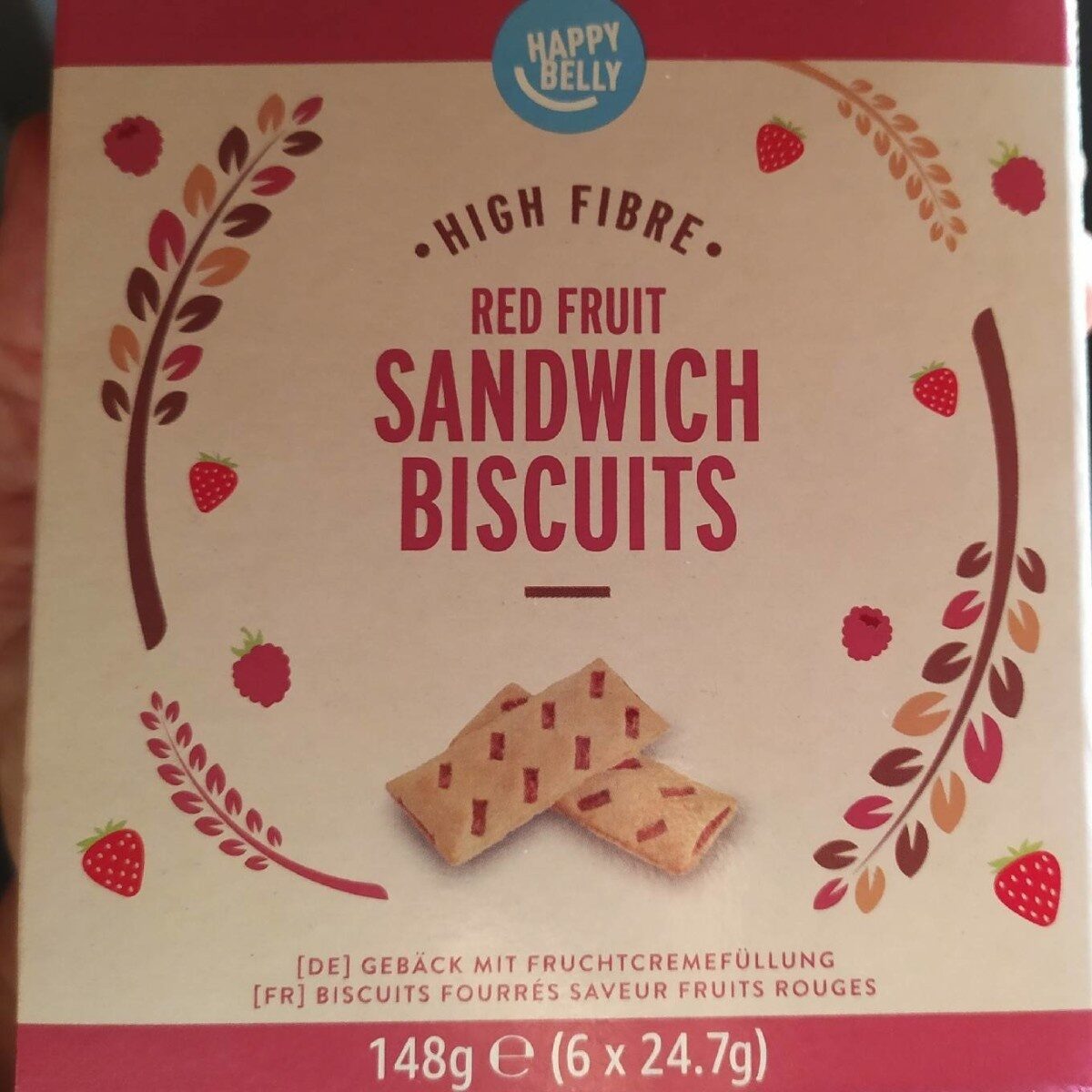 Red Fruit Sándwich Biscuits - Producto - en