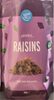 Organic raisins - Product