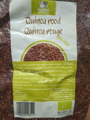 Quinoa rood Quinoa rouge - Product - en