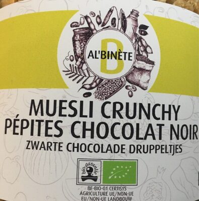 Muesli crunchy pépite chocolat noir - Produit