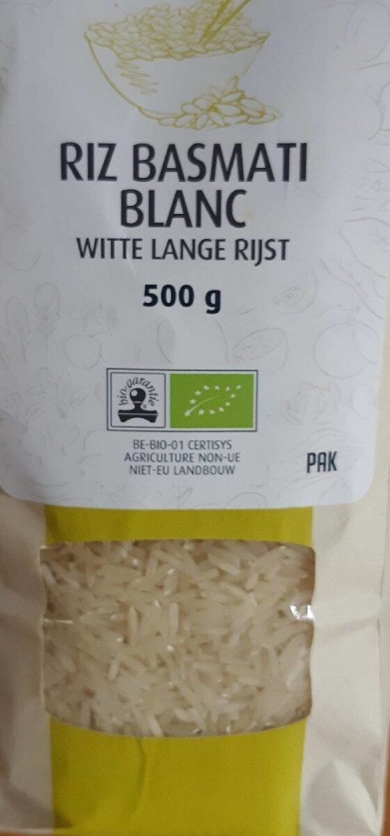 Riz basmati blanc - Product - fr