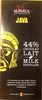 Chocolat lait java 44% - Produit