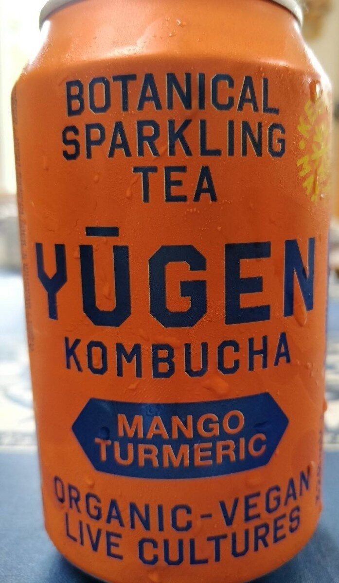 Yugen kombucha Mango turmeric - Product - fr