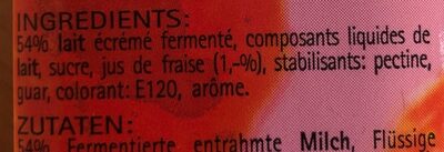Inex Drink Fraise - Ingredients