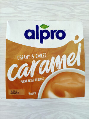 Caramel plant-based dessert - Product - en