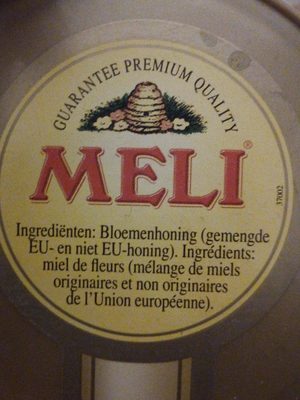 Miel de fleurs - Meli - Ingrediënten - en