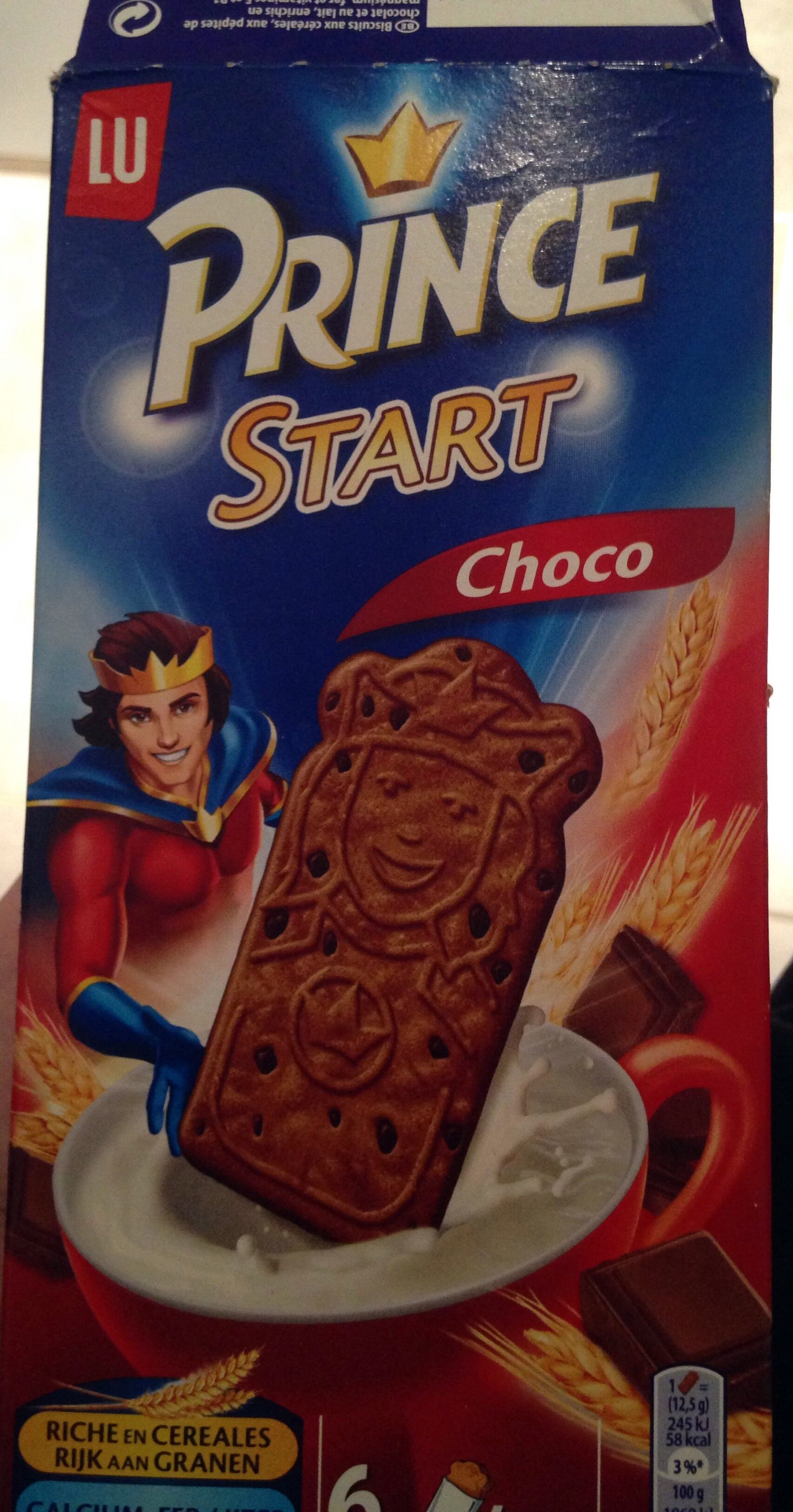 Prince Start Choco - Produit