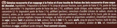 Pim's Fraise touche de Fraise des Bois - Ingrédients