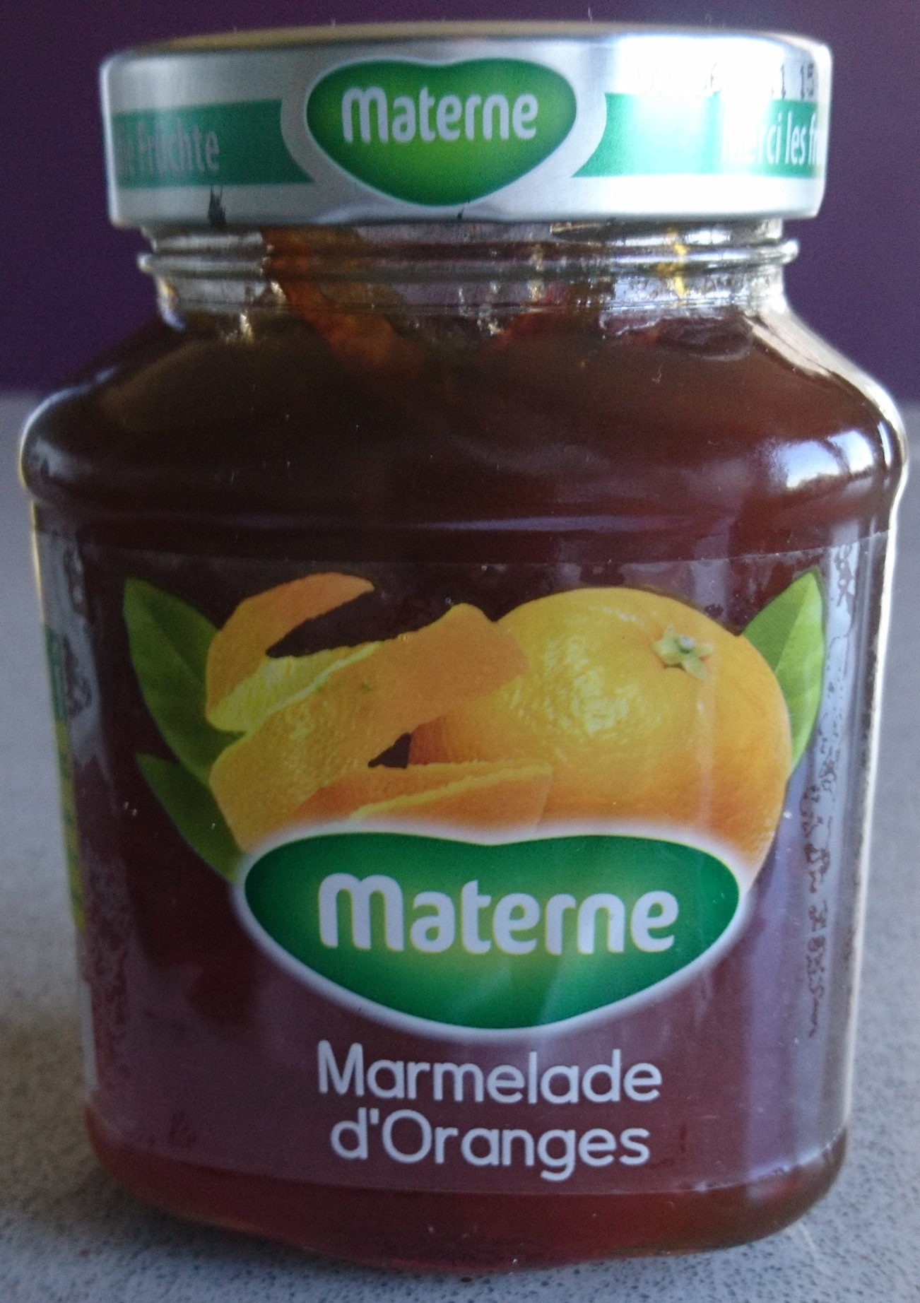 Marmelade - Produit