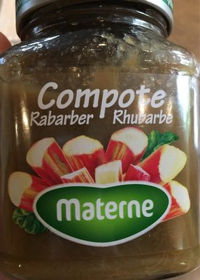 Compote rhubarbe - Produit