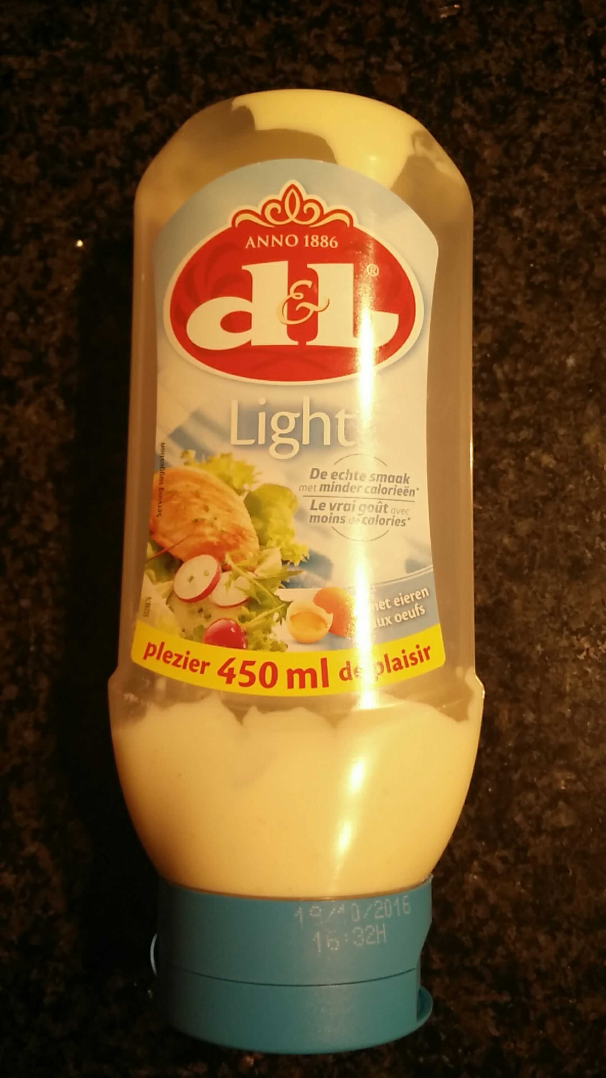 Sauce aux oeufs light - Product - fr