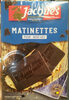 Matinettes Noir 60% - Produit