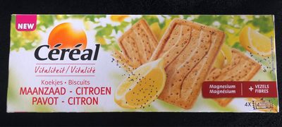 Biscuit citron/pavot - Produit