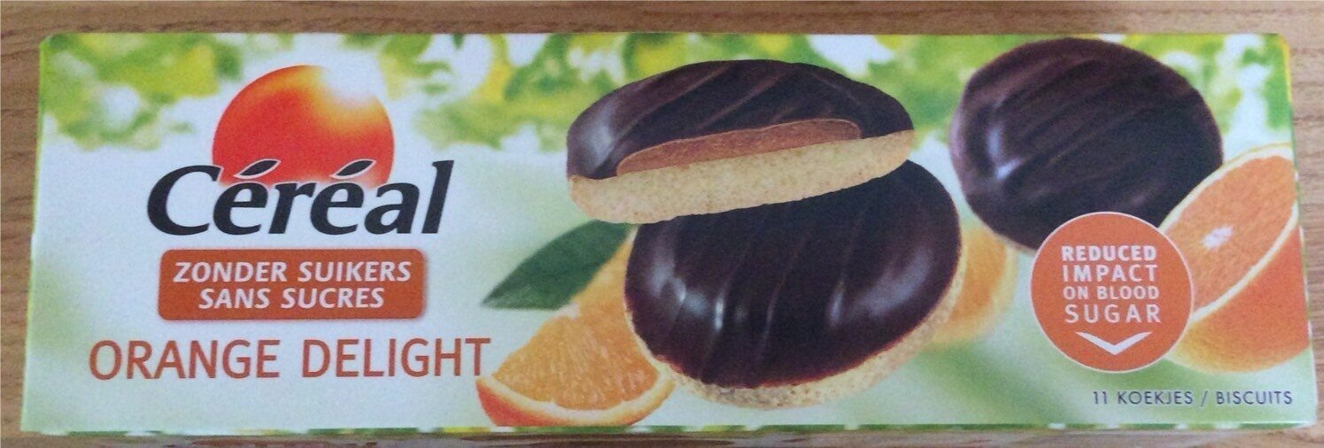 Céréal Orange Delight Biscuits - Produit