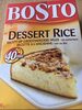 Bosto Dessert Rice - Product