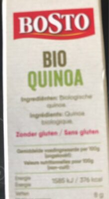Bioquinoa - Ingrediënten - fr