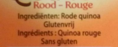 Quinoa rouge - Ingrediënten - fr