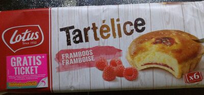 Tartélice framboise - Produit